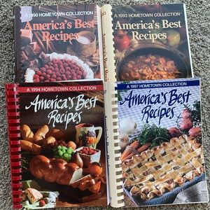 America’s best recipes set of 4